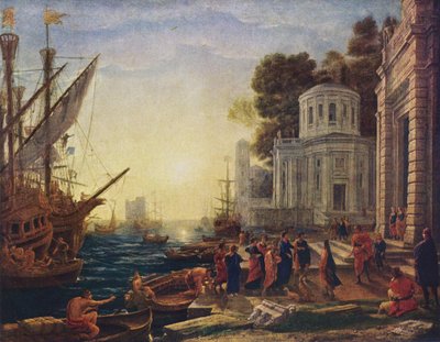 Landung der Kleopatra in Tarsos von Claude Lorrain